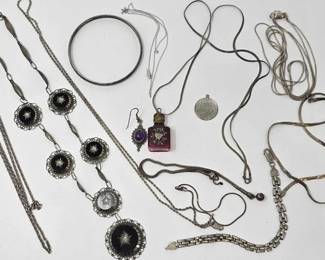 504  Sterling Silver Jewelry, 126.5g 