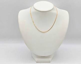 290 14k Gold Chain, 3.3g