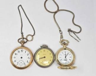604 3 Pocket Watches