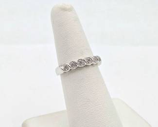 408 10k Gold and Diamond Ring, 2.7g