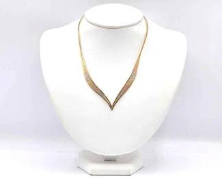 408  14k Gold Necklace, 11.4g 