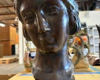 1548 Leon Sarteel Bronze Bust