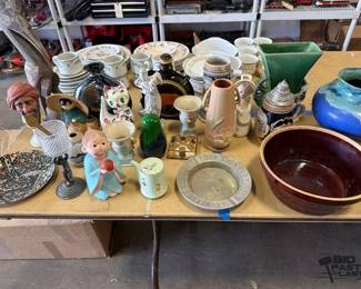 1534 Porcelain Figurines, Steins