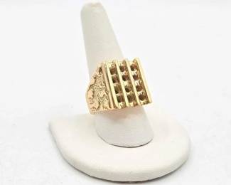 206 14k Gold Ring, 27.8g