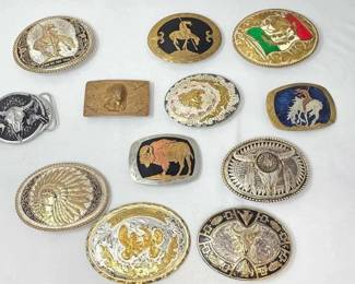 752 12 Belt Buckles