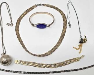 508  Sterling Silver Jewelry, 101.1g 