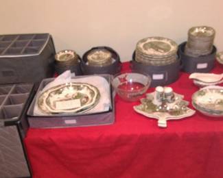 Johnson Bros. 'THE FRIENDLY VILLAGE' Total of 148 Pieces