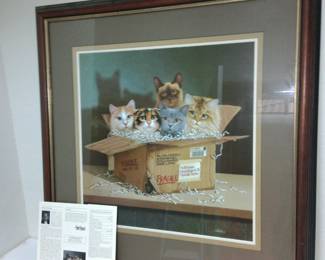 BRALDT BRALDS 'SIX PACK' DATE: 2002
SIGNED W/COA 47/950 30" X 30" 