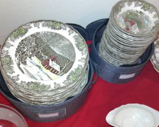 Johnson Bros. 'THE FRIENDLY VILLAGE' Total of 148 Pieces