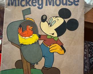 vintage Mickey comic