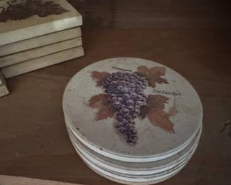 Wine coasters