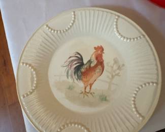 Rooster plate