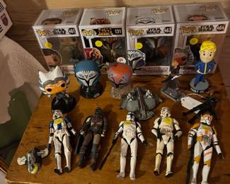 Star Wars figures