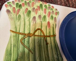 Asparagus platter