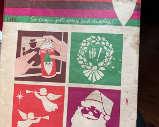 Vintage holiday stencils