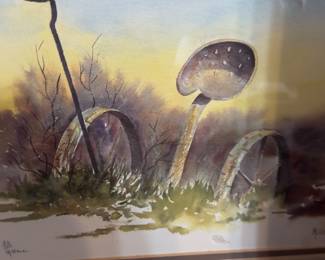 signed and numbered print