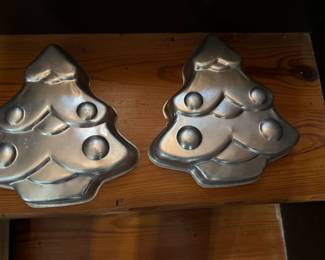 Xmas Tree Cake pans