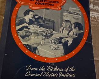 Vintage cookbook
