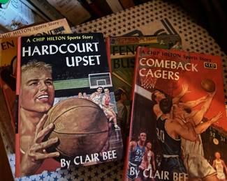 Vintage "boy" sports books