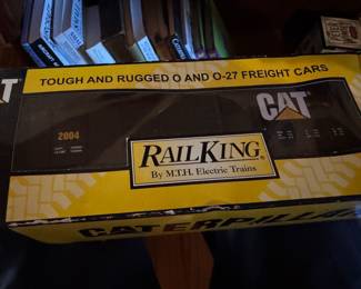 More Caterpillar train cars