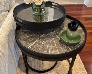 ARHAUS LAYNE NESTING TRAY TABLE