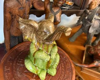 African art, elephant figurine