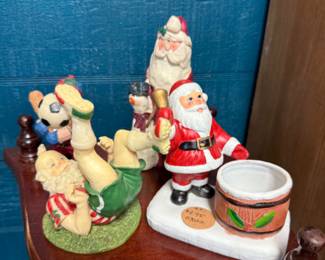 Vintage santas