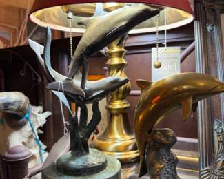 dolphin statuary