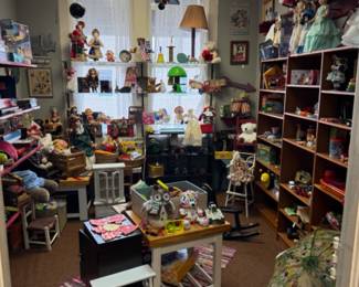 Vintage toy room