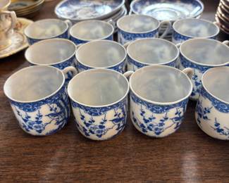 Porcelain tea cups