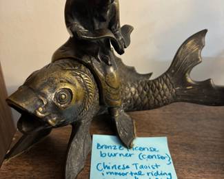 Bronze incense burner