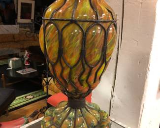 Daum huge vase