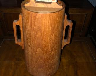 Dansk teak ice bucket 