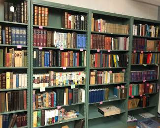 Fine books, many in sets