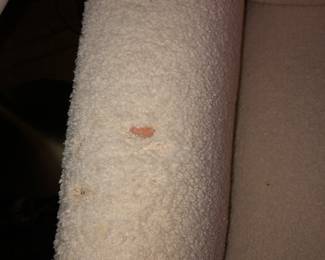 Damage on arm of one chair