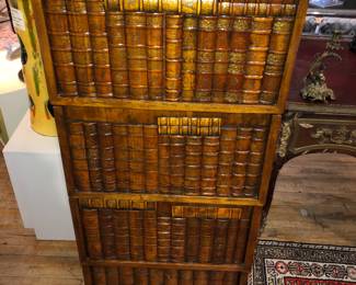 Faux books chest of drawers