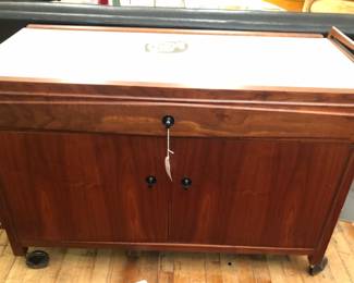 Teak Bar cart, John Kopel for Glen of California