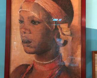 Poster in a very fine frame