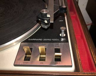 Garrard zero 100c turntable