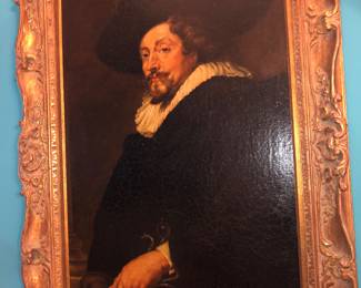 Copy oil painting of Self-Portrait by the Flemish artist Peter Paul Rubens