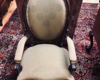 Original Victorian armchair