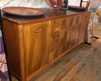 Heritage vintage walnut sideboard