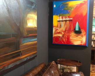 Modern acrylic painting