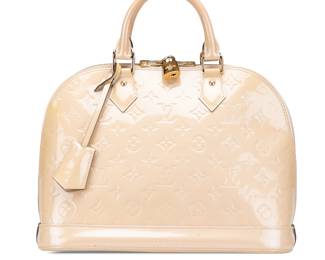 "This exquisite Louis Vuitton Monogram Vernis Alma PM handbag is a true statement piece for any fashion enthusiast. Crafted from high-quality Monogram Vernis leather, it boasts a luxurious glossy finish in a rich brown hue, accentuated by rolled leather handles and a secure top zip closure. The interior features convenient slip pockets for organization, while the base is reinforced with gold studs for durability. Ideal for daily use or special occasions, this handbag combines style and functionality effortlessly.

Victorins Auctions will coordinate all domestic and international shipping. Please allow approximately 10–15 business days for processing. Certain items may require additional handling time depending on their location, origin, or special packaging requirements. By registering for or placing a bid in a Victorins auction, you confirm that you have reviewed, understood, and agreed to our Shipping, Payment, and Auction Policies."
