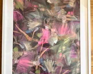 Barbie Doll Photo Collage Poster, Digital Print In Frame
Lot #: 57