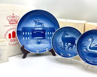 3 New In Box Vintage 1970s Bing & Grondahl Copehagen Porcelain Collectors Plates
Lot #: 78