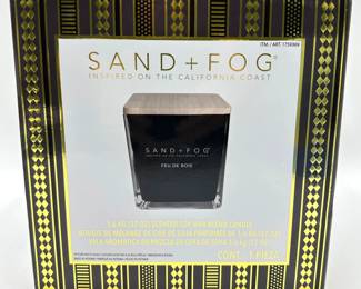 New In Box Large Sand & Fox Scented Soy Wax Candle, 57 Ounce
Lot #: 125