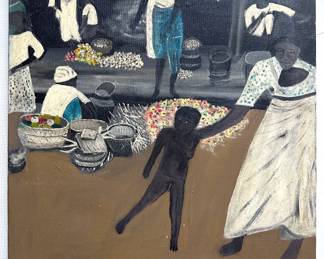 Captain Hugh Nathaniel Mulzac (Saint Vincent B1886) Original Oil Painting
Lot #: 17