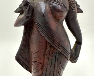 Vintage Hand Carved Indian Hindu Goddess Statuette Sculpture
Lot #: 26