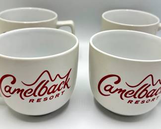 4 Extra Large Camelback Resort Coffee Mugs
Lot #: 118